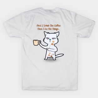 coffee cat T-Shirt